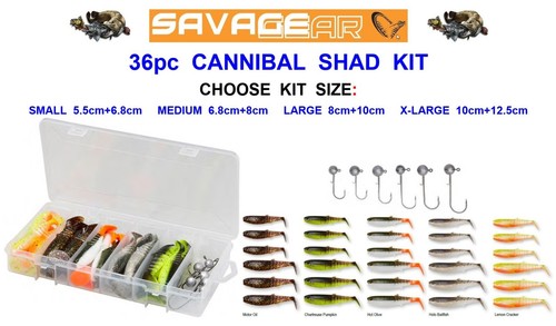 New savage gear 36pc - new,