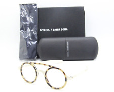 NEW MYKITA DAMIR DOMA DD03 COL.910 HAVANA WHITE AUTHENTIC EYEGLASSES WCASE 44-23