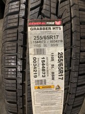 4 New 255 65 17 General