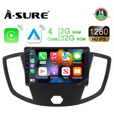 DAB+ GPS Sat Nav Radio for Ford Transit 2015-2019 2+32G Android 14 Head Unit RDS