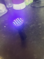 25 LED UV Torch Ultra Violet Flashlight Blacklight Lamp Camping Money Checker UK