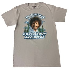 Retro Bob Ross No Mistakes