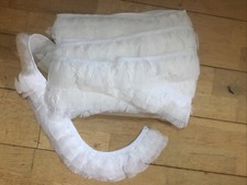 16 Metres High Quality White Feather Fringe D6cm Designer Porta Romana?