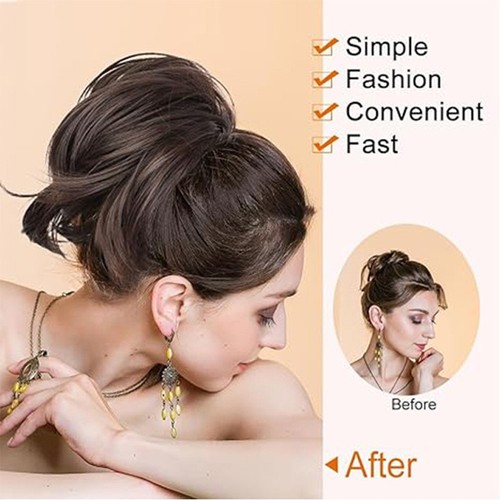 Claw ponytail piece short clip - claw,