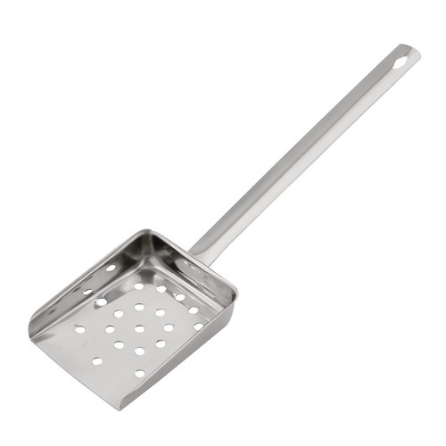 Vogue flat handled chip scoop - flat,