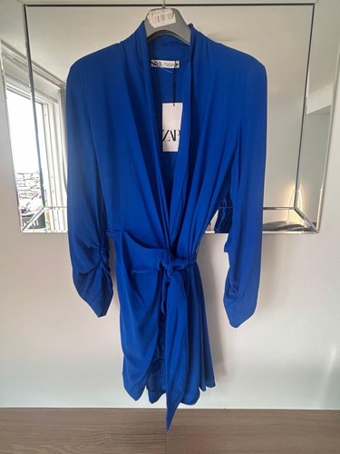 Zara short wrap blazer dress - blazer,