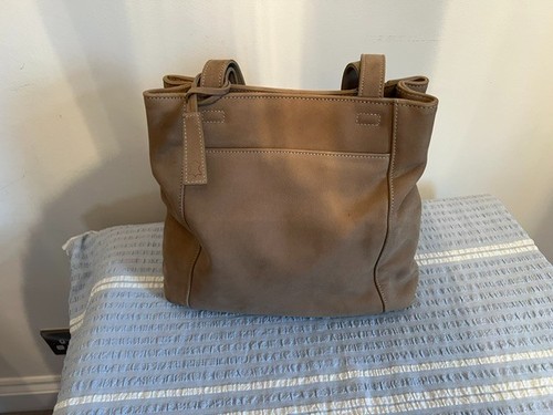 Suede leather shoulder - m&s, bag