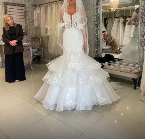 Wedding dress fishtail style - dress,