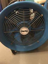 Clarke CAM250B 10" Portable Ventilator Air Mover, 230Vm extractor fan 