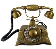 Vintage Brass Rotary Dial