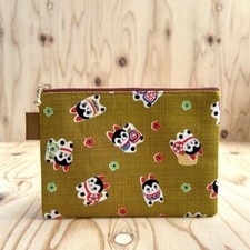 Japanese Pattern Pouch Dog