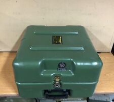 GENUINE US ARMY PELICAN HARDIGG CASE GREEN WATERPROOF W/ HANDLES EX COND !!!!