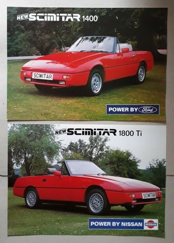 Reliant scimitar sst leaflets - sst,