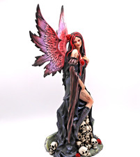 Rose Gothic Fairy Figurine
