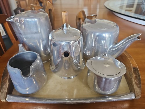 Vintage picquot ware tea - picquot,