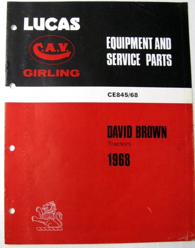 Lucas david brown tractors - lucas,