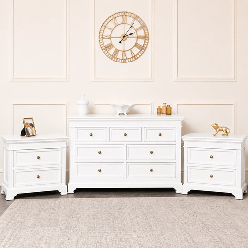 Large white drawer - large, of
