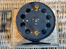 Speedia 4 inch diam Wide Drum Centrepin, by WR Products 1950's England, Lovely