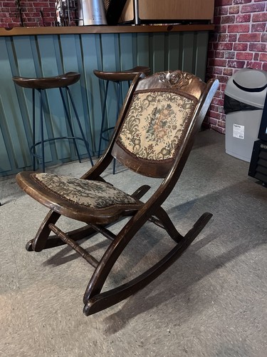 Antique foldable rocking - foldable,