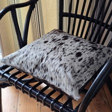 Cowhide Pillow Cover, Natural