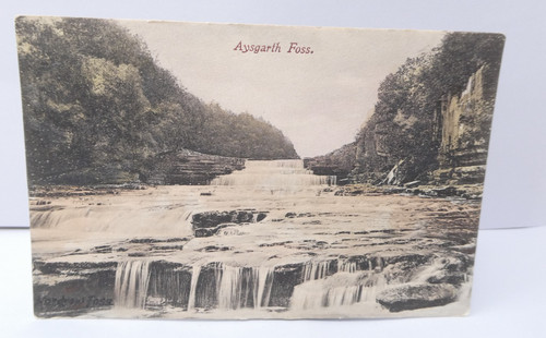Aysgarth foss waterfall - foss,
