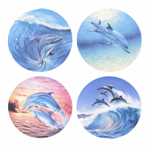 Coalport bradbury mint dolphin - bradbury,