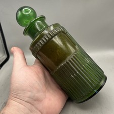 SUPERB VICTORIAN GREEN GLASS