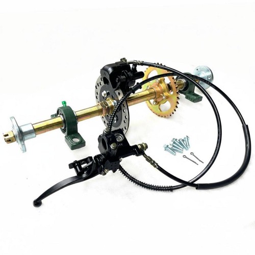 Kart rear axle - kart, brake