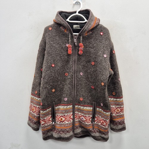 Pachamama wool jacket size - jacket, l
