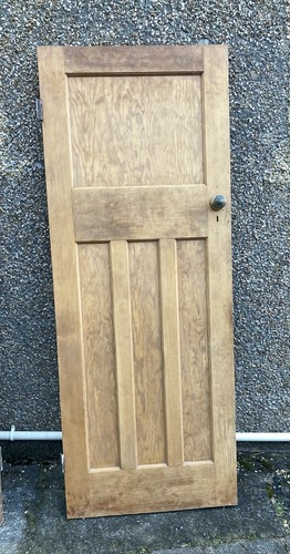 1930s pine interior door - 1930s,