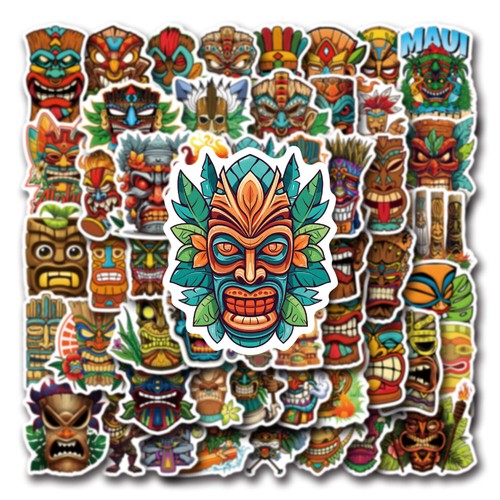 55x tiki māori mythology - tiki,
