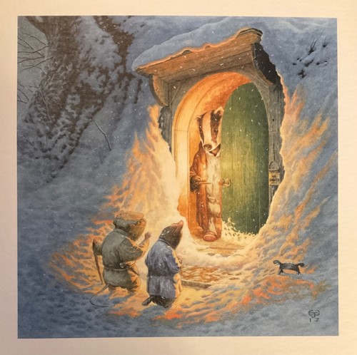 Badger opens the door - mr,
