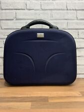 Antler computer Travel Case Carry On Hand Luggage Weekend Blue Hard Case