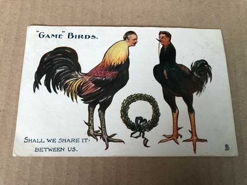 1910 comic postcard - 1910,