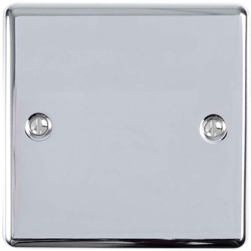Single chrome blanking - single,