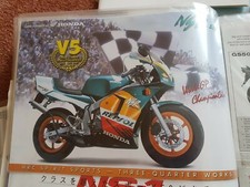 Honda Nsr50 NSR80 Gag Bike Repsol Mick Doohan Spec Leaflet Key Features JAPANESE