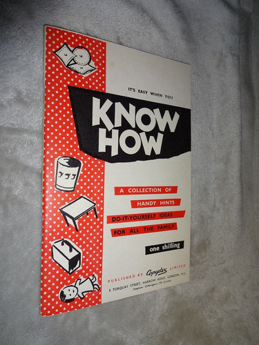 Know how diy booklet copydex - know,