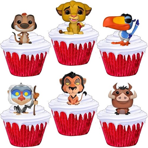 Lion king stand cup cake - lion,