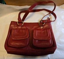 Women's Red Hand Bag Lloyd Baker Leather New