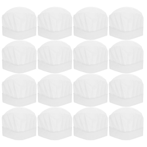 20pcs boy girl chef - girl, hats