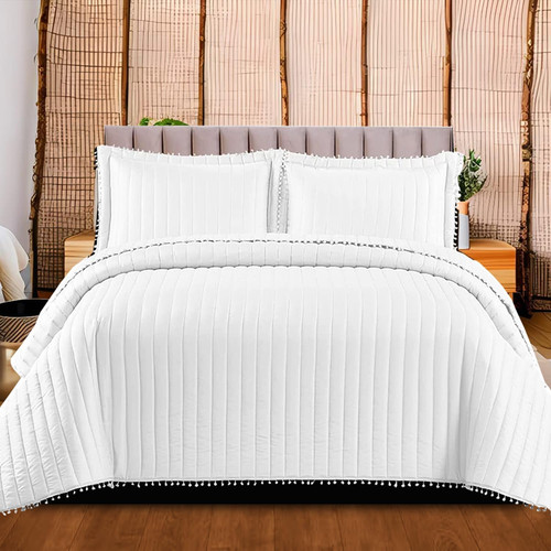 Piece quilted embossed - piece,