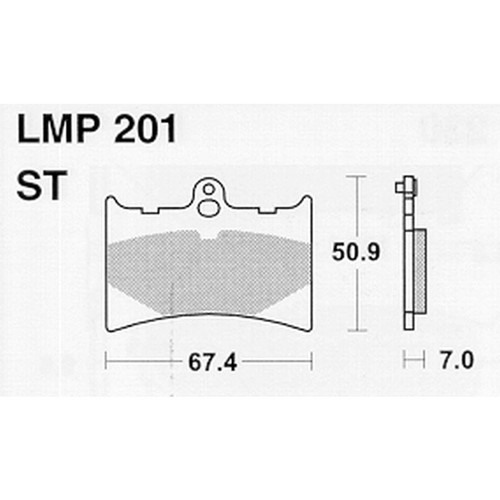 Athena lmp201 brake pads for - athena,