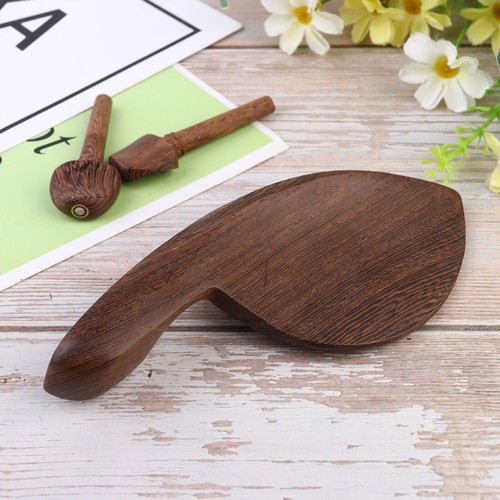 Dark brown wooden - brown, violin