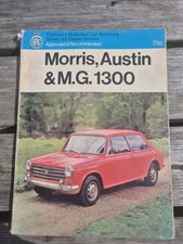 Pearson's Morris, Austin, & MG 1300 Illustrated Servicing Manual 1967-1972
