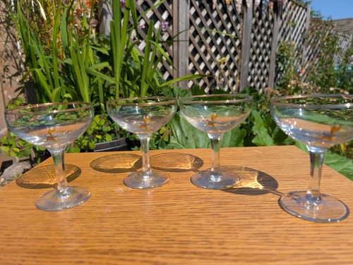 Babycham glasses set 4 - glasses,