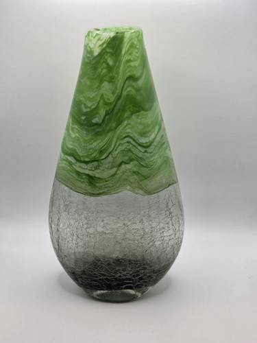 Art glass cased - art, marble