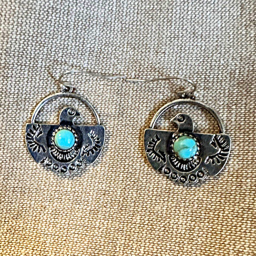 Vintage style silver - vintage, blue