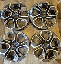 19” GENUINE SKODA OCTAVIA ALTAIR VRS ALLOY WHEELS 5E3601025S AUDI VW SEAT