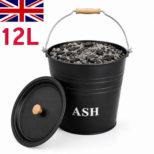 12l metal ash bucket with - bucket,