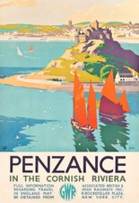 VINTAGE RAILWAY POSTER
